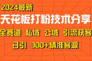 天花板打粉技术分享，野路子玩法 曝光玩法免费矩阵自热技术日引2000+精准客户